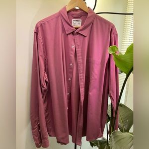 Express Slim Soft Wash Long Sleeve Shirt